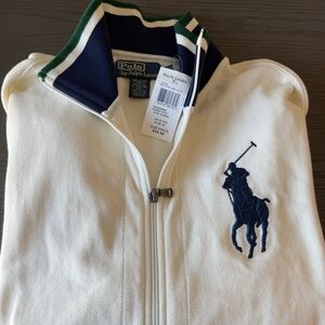 New with tags Polo Ralph Lauren men’s zip up.XL